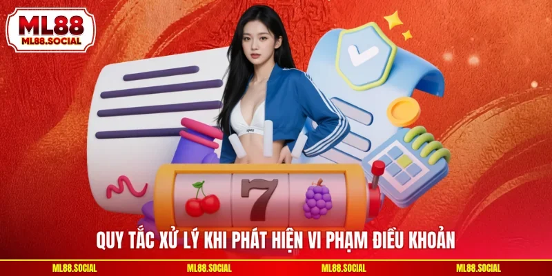 Quy tắc xử lý khi phát hiện vi phạm điều khoản